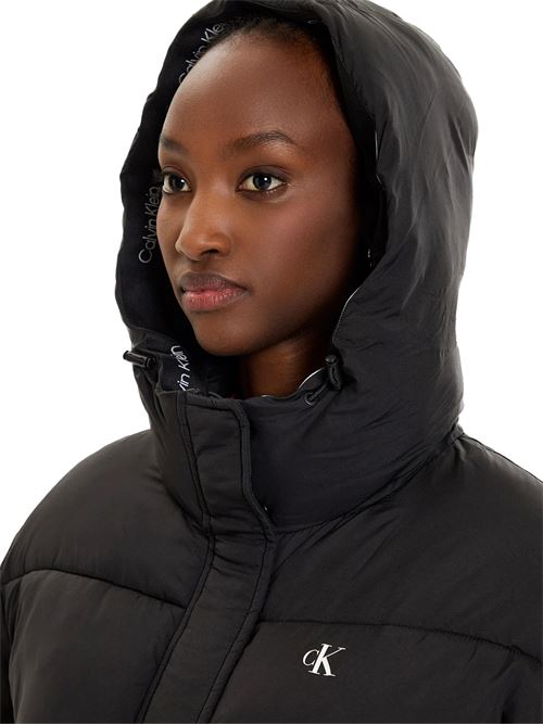 CALVIN KLEIN Down jacket with logo on the hood CALVIN KLEIN | J20J224112BEH